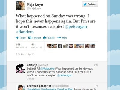 Maja Leye oficiálne prijala Saganovo ospravedlnenie