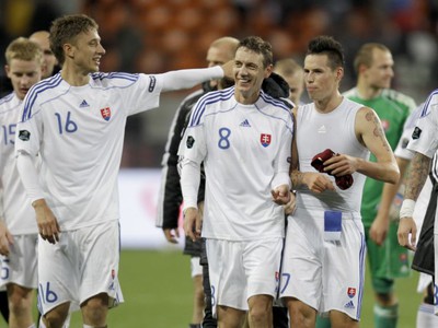 Spokojní slovenskí futbalisti