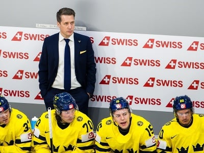 Tréner Švédska Sam Hallam