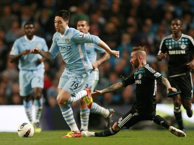 Samir Nasri a Raul Meireles