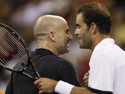 Andre Agassi a Pete