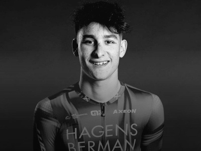 Nebohý cyklista Samuele Privitera