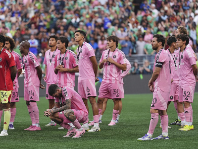 Futbalisti Seattlu Sounders sa radujú zo zisku trofeje v Ligovom pohári