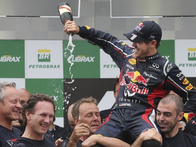 Sebastian Vettel sa teší