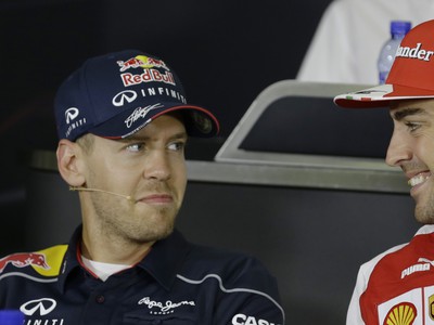 Sebastian Vettel a Fernando