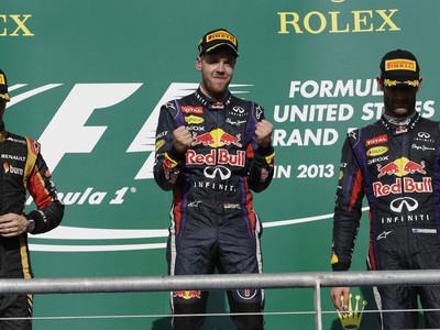 Sebastian Vettel v USA dosiahol rekordné ôsme víťazstvo za sebou