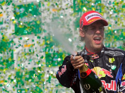 Sebastian Vettel sa teší