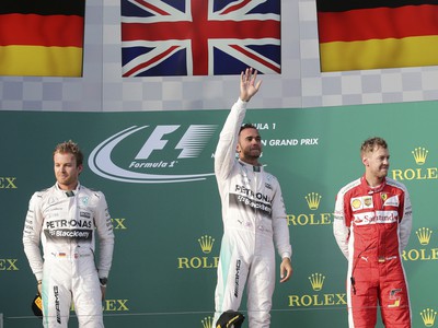 Stupeň víťazov: Nico Rosberg