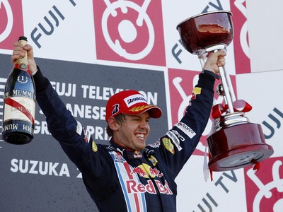 Sebastian Vettel sa raduje