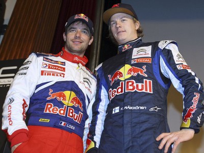 Sebastien Loeb a Kimi