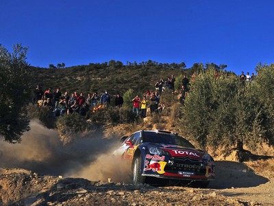 Sébastien Loeb na vozidle