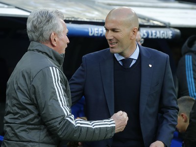 Jupp Heynckes a Zinedine Zidane