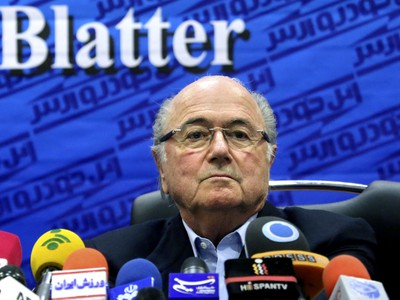 Sepp Blatter navštívil iránskeho