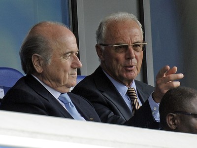 Sepp Blatter a Franz