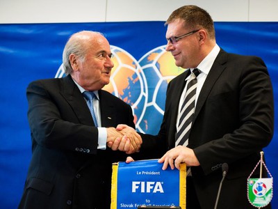 Sepp Blatter a Ján