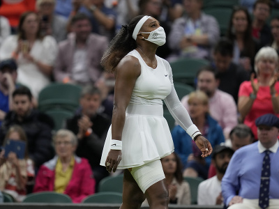 Serena Williamsová po zranení
