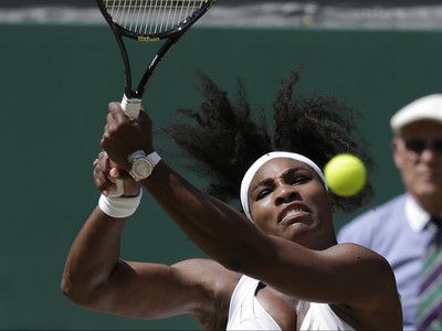 Serena Williamsová vo finále Wimbledonu