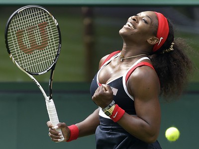 Serena Williamsová po výhre