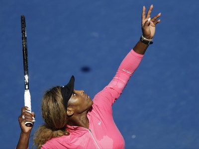 Serena Williamsová v príprave