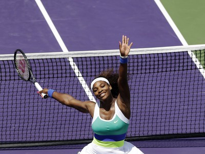 Serena Williamsová je tento rok suverénnou svetovou jednotkou.
