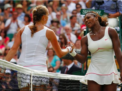 Serena Williamsová a Petra Kvitová