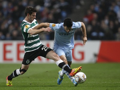 Sergio Aguero a Bruno Pereirinha