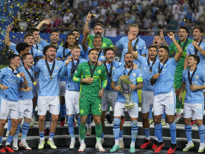 Manchester City sa raduje z víťazstva v Superpohári UEFA
