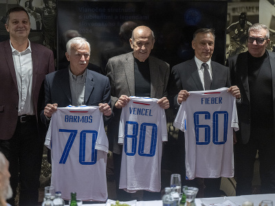 Slovenské futbalové ikony - Jozef Barmoš, Alexander Vencel st. a Peter Fieber
