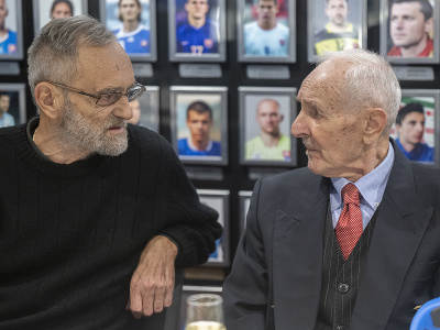 Marián Masný a Ján Medviď, ikony slovenského futbalu