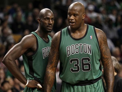 Kevin Garnett a Shaquille