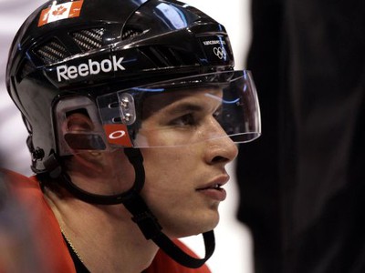 Sidney Crosby na tréningu