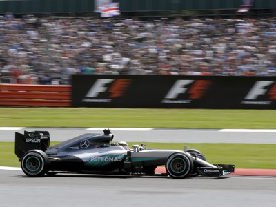 Lewis Hamilton na Veľkej cene Veľkej Británie