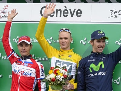 Simon Spilak, Christopher Froome