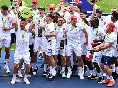 Hráči SK Slavia Praha