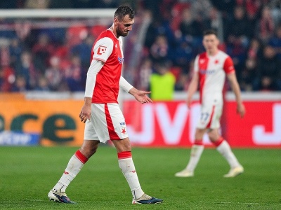 Vylúčený futbalista Slavie Tomáš