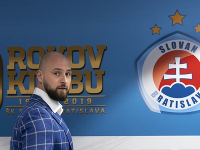 Generálny riaditeľ ŠK Slovan Bratislava Ivan Kmotrík mladší