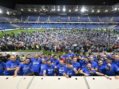 Majstrovské oslavy futbalistov a