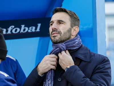 Tréner Slovana Martin Ševela