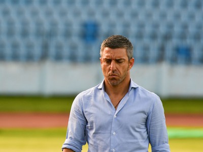 Tréner ŠK Slovan Bratislava Nikki Papavasiliou
