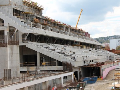 Výstavba Národného futbalového štadióna na Tehelnom poli