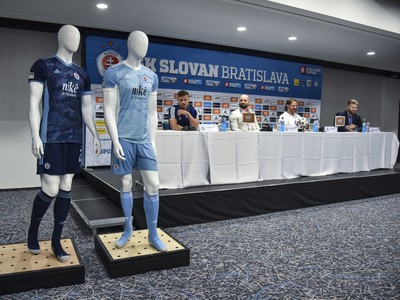 Nové dresy ŠK Slovan Bratislava