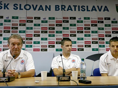 tlačová konferencia Slovan Bratislava,