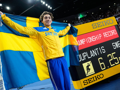 Švédsky atlét Armand Duplantis