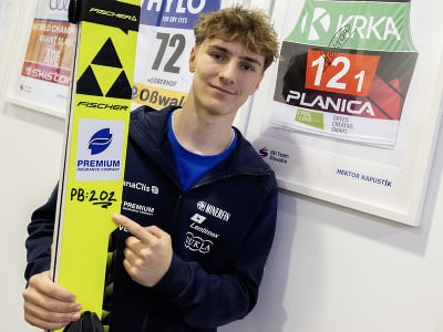 Na snímke slovenský reprezentant