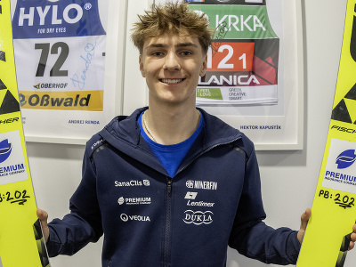 Na snímke slovenský reprezentant