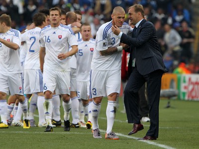 Martin Škrtel a Vladimír Weiss