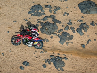 Americký motocyklista Skyler Howes