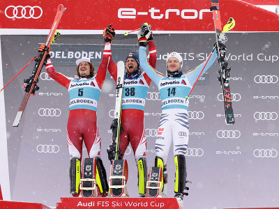Rakúsky lyžiar Johannes Strolz zvíťazil v nedeľnom slalome Svetového pohára vo švajčiarskom Adelbodene