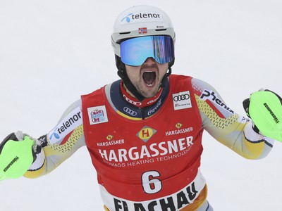 Sebastian Foss-Solevaag a jeho víťazné oslavy