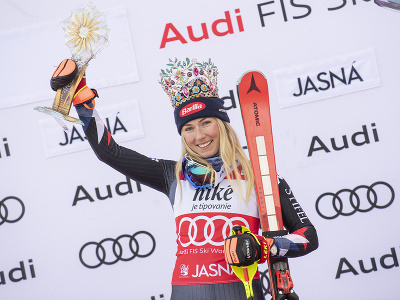 Mikaela Shiffrinová triumfovala v nedeľnom slalome v pretekoch Svetového pohára v Jasnej